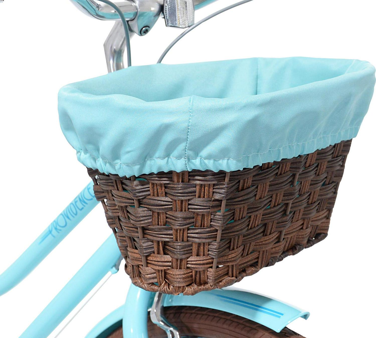 Kent Bicycles 700C Providence Ladies Cruiser Bike  Light Blue and Brown