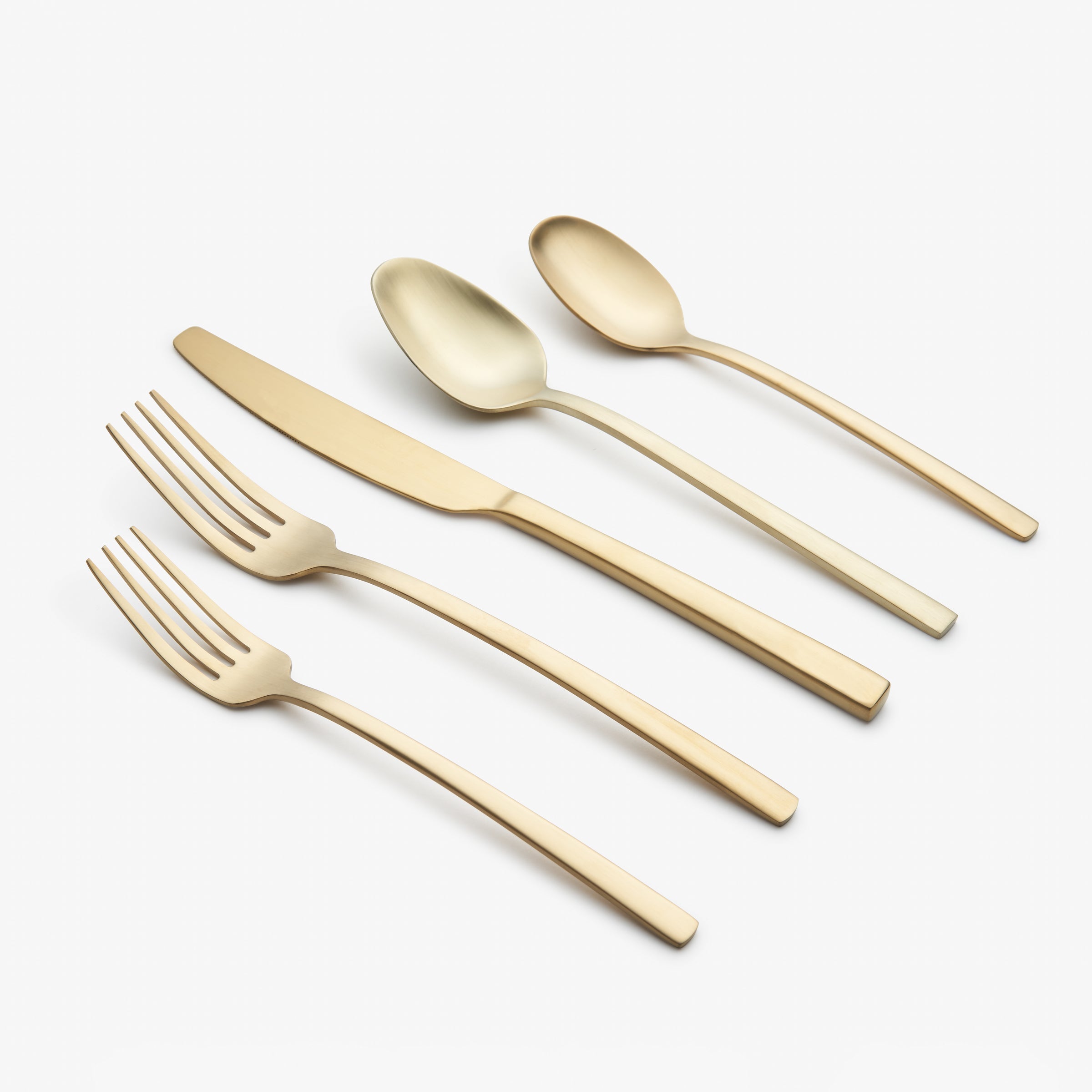 Beacon Gold Satin 20-Piece Flatware Set