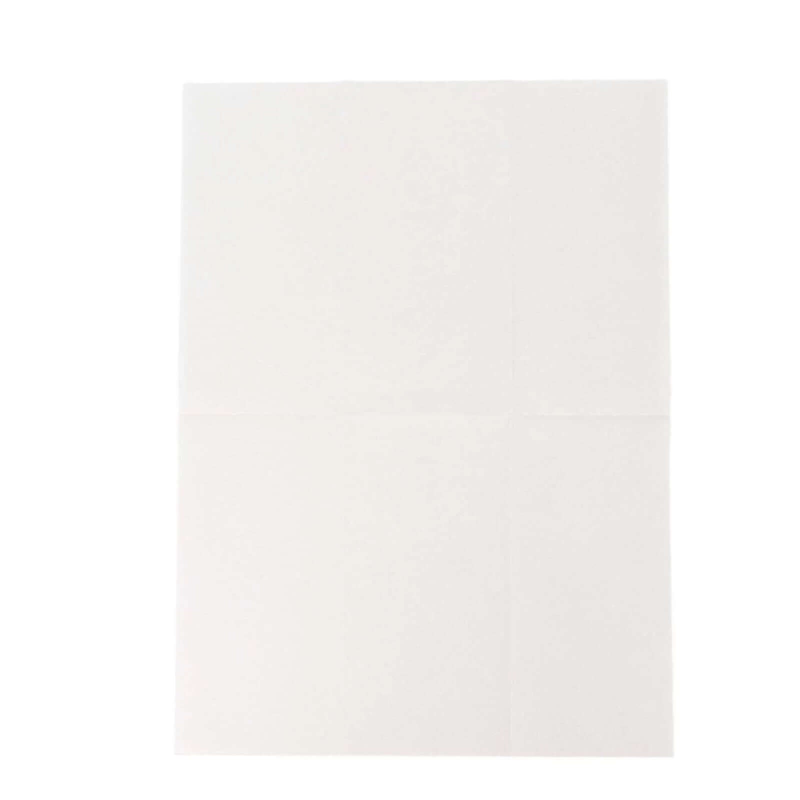 20 Pack White Soft Linen-Feel Airlaid Paper Party Napkins, Highly Absorbent Disposable Dinner Napkins