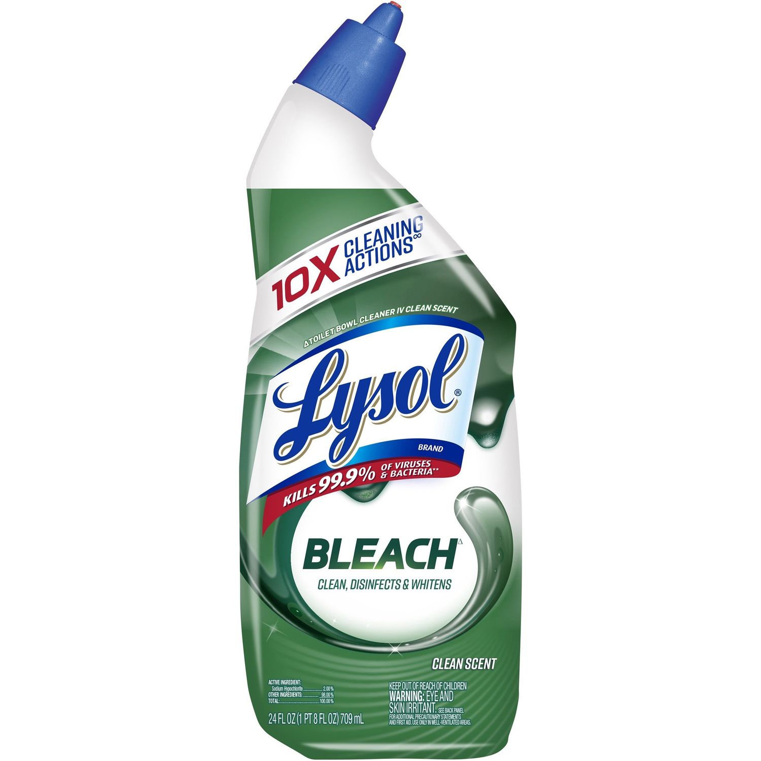 Bleach Toilet Bowl Cleaner by Reckitt Benckiser plc RAC98014CT