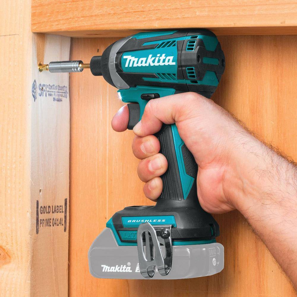 Makita 18V LXT Lithium-Ion Brushless 14 in. Cordless Quick-Shift Mode 3-Speed Impact Driver (Tool Only) XDT14Z