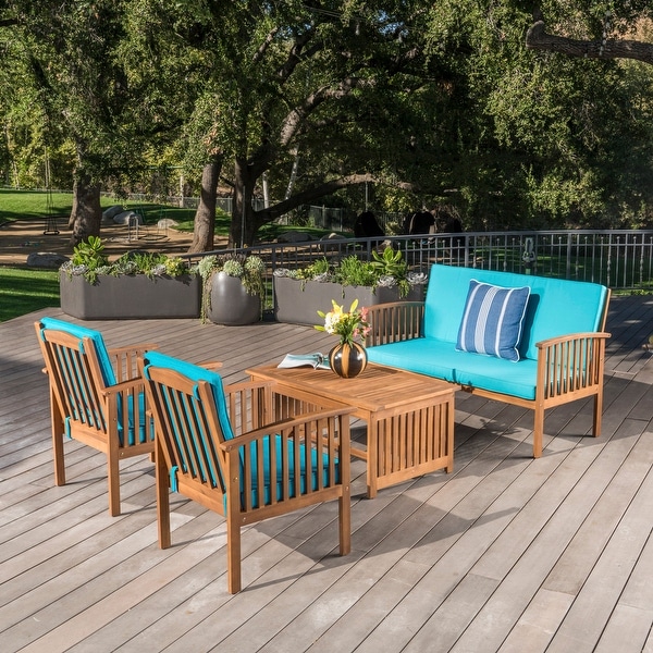 Acacia Wood Patio Furniture Set