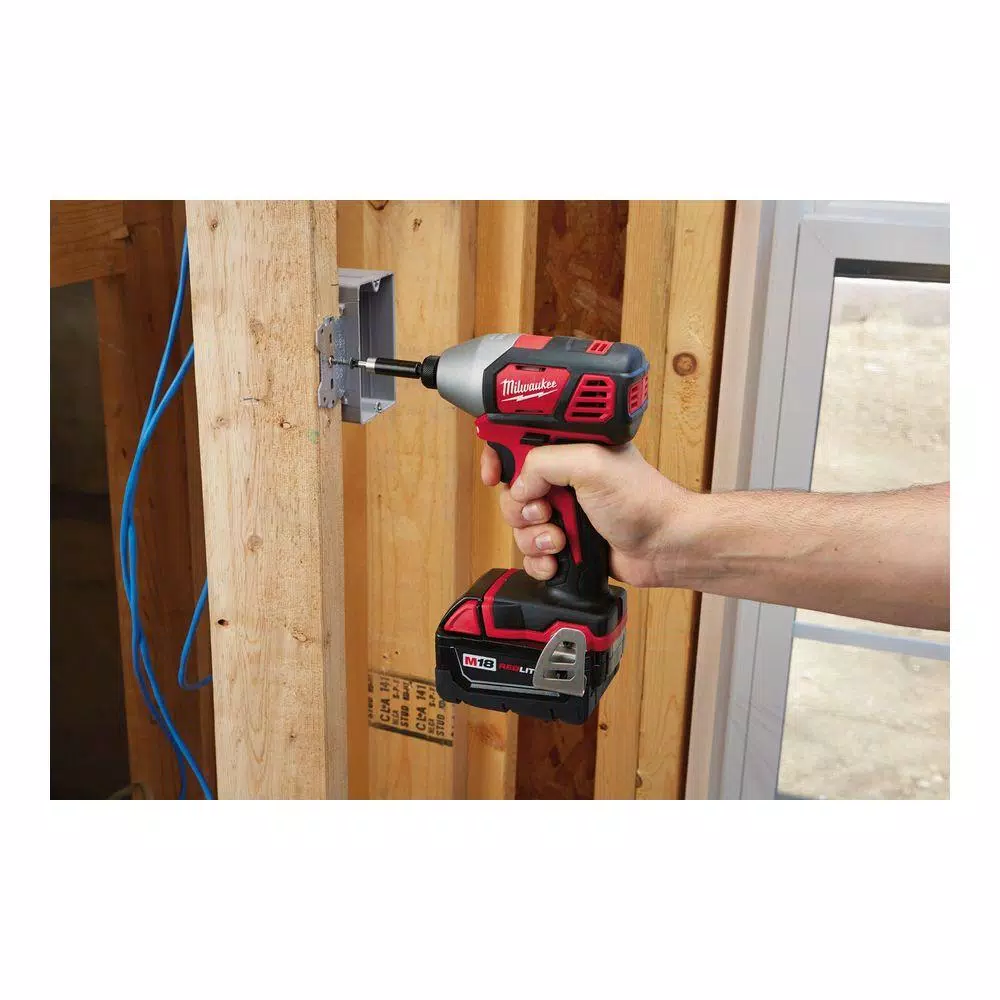 Milwaukee M18 18-Volt Lithium-Ion Cordless 1/4 in. Hex Impact Driver (Tool-Only) and#8211; XDC Depot