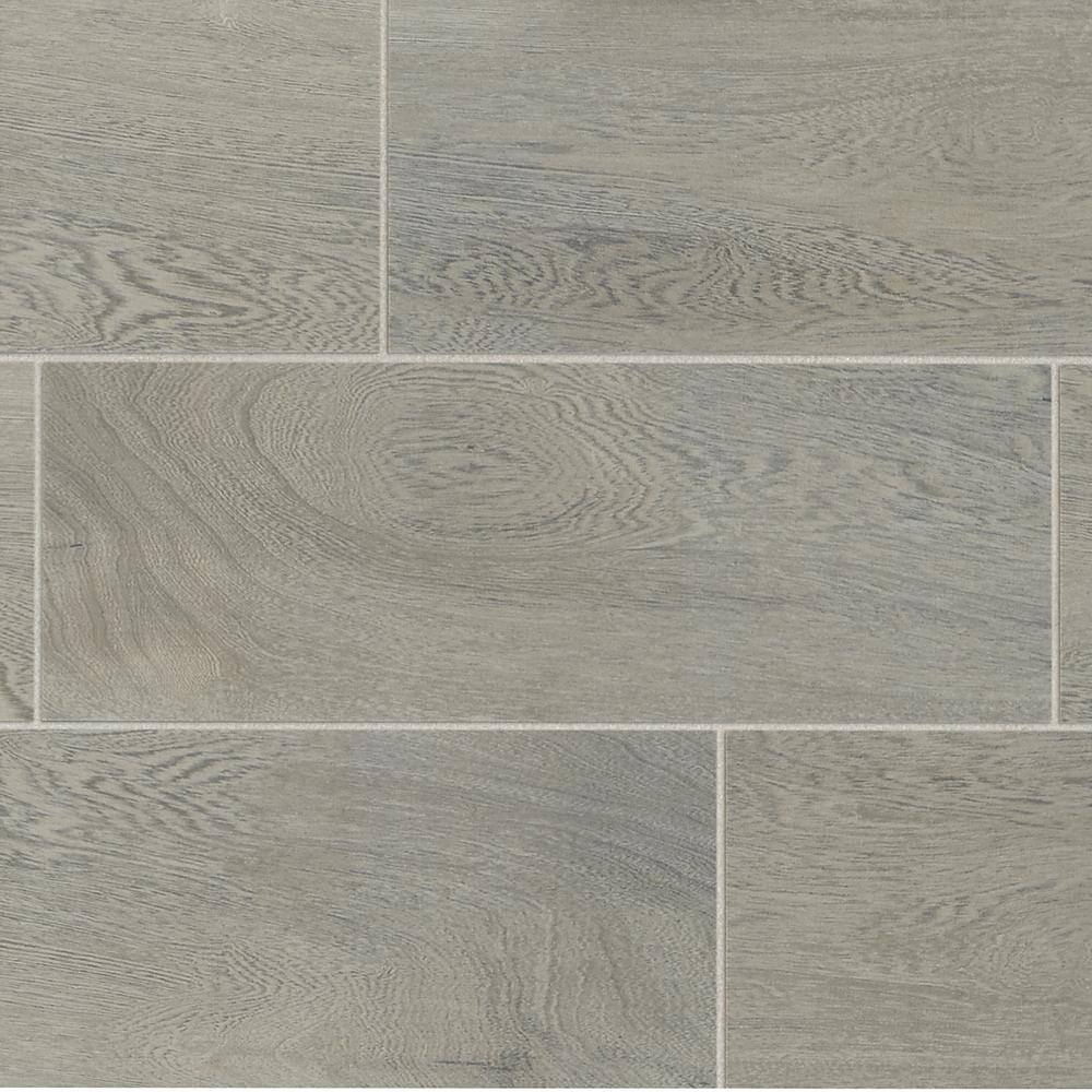 TrafficMaster Glenwood Fog 7 in. x 20 in. Ceramic Floor and Wall Tile (392.04 sq. ft.  pallet) GW09720HDPL1P2