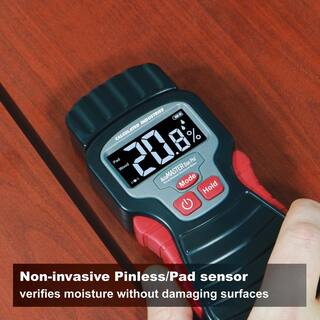 Calculated Industries AccuMASTER Duo Pro Pin and Pinless Moisture Meter for Wood and Building Materials 7445