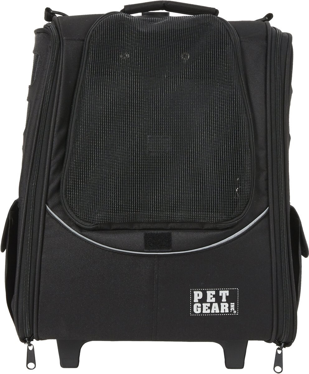 Pet Gear I-GO2 Escort Dog and Cat Backpack and Rolling Carrier