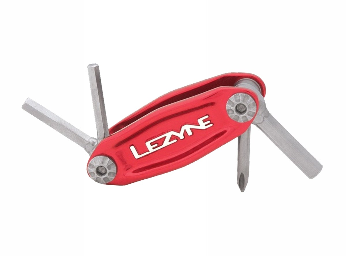 Lezyne Stainless 4 Multi-Tool - Red