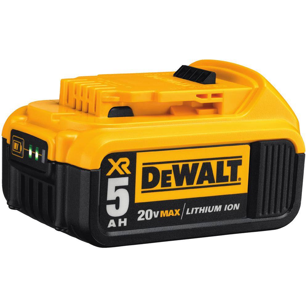 DW 20V MAX XR Cordless Brushless 3-Speed 12 in. DrillDriver and (3) 20V 5.0Ah Batteries and Charger DCD991P2W5B