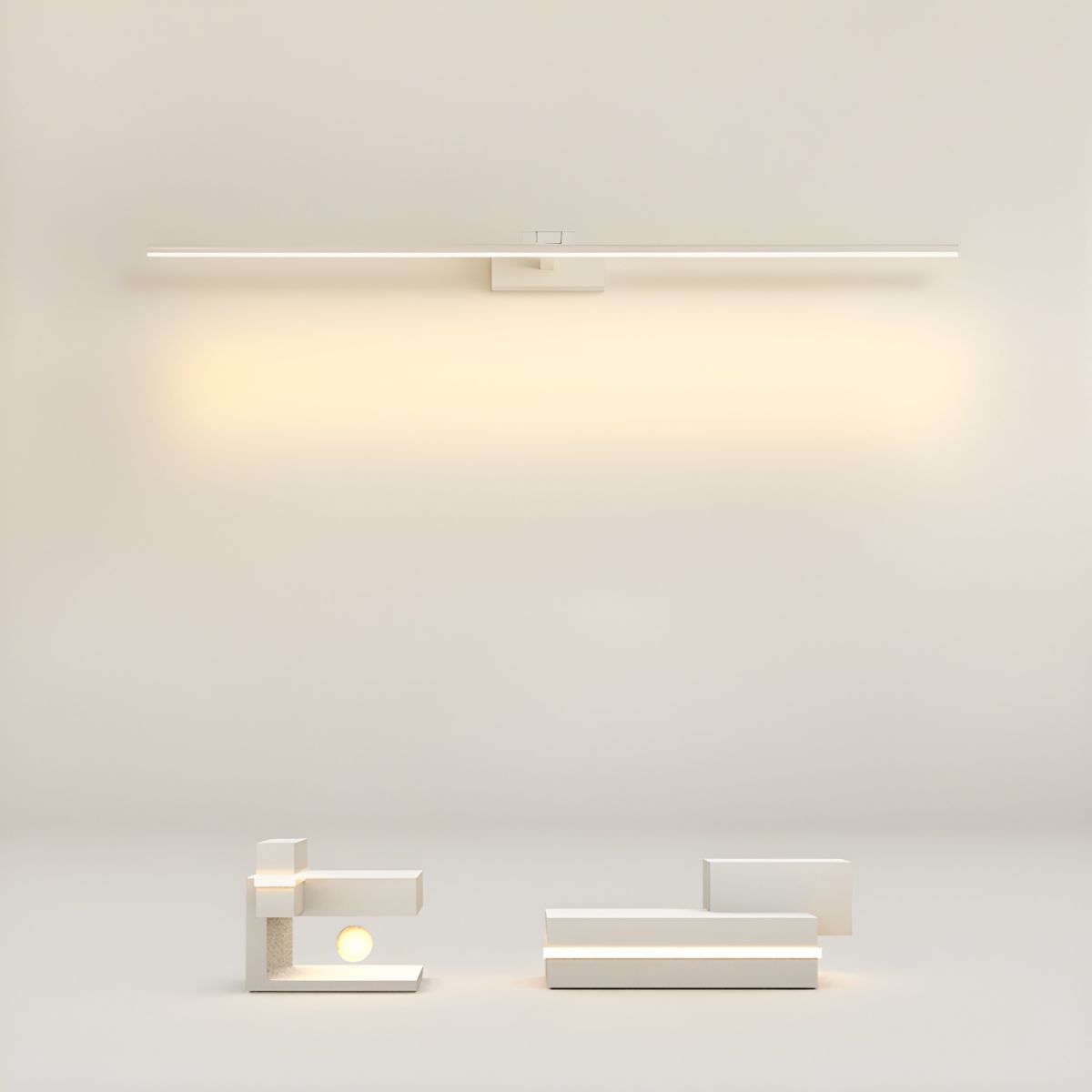 Linear Bathroom Wall Lamp