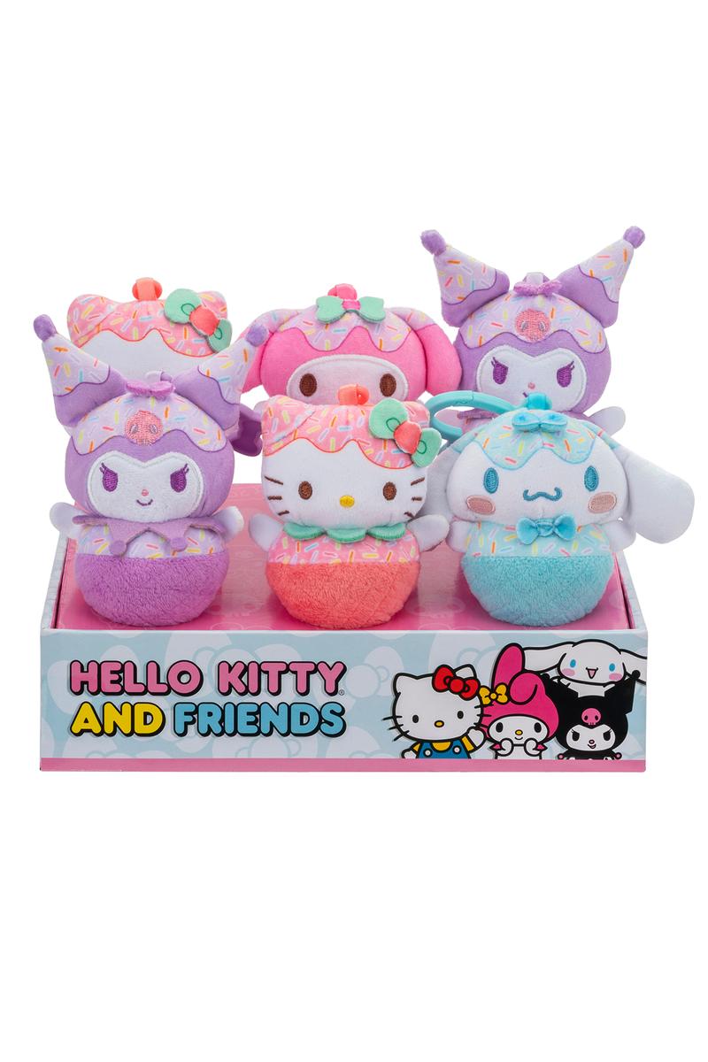 Hello Kitty 4in Clip On Plush