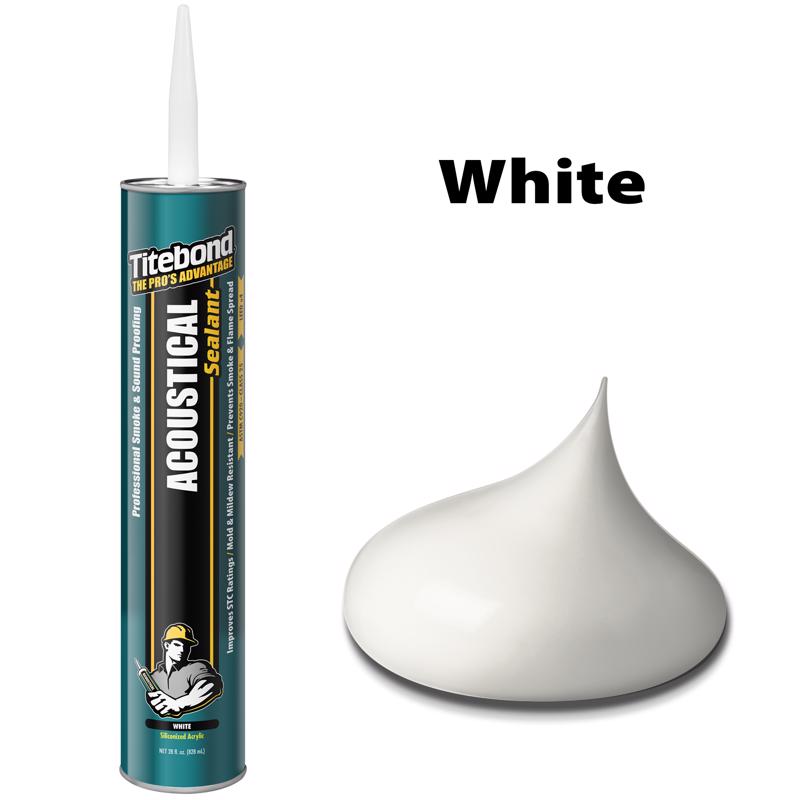 ACOUSTICAL SLNT WHT 28OZ