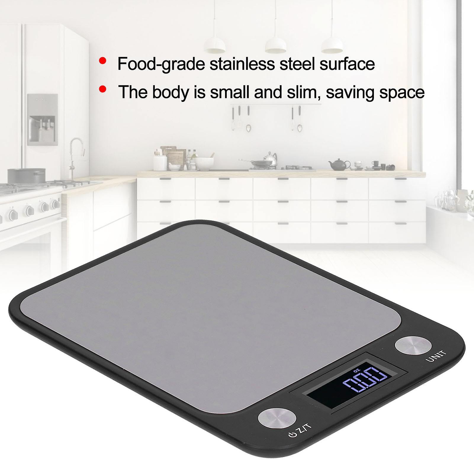 Digital Kitchen Scale，mini Electronic Bench Scale，stainless Steel Digital Food Scale With Lcd Display，multifunctional Kitchen Scale 1kg~10kg