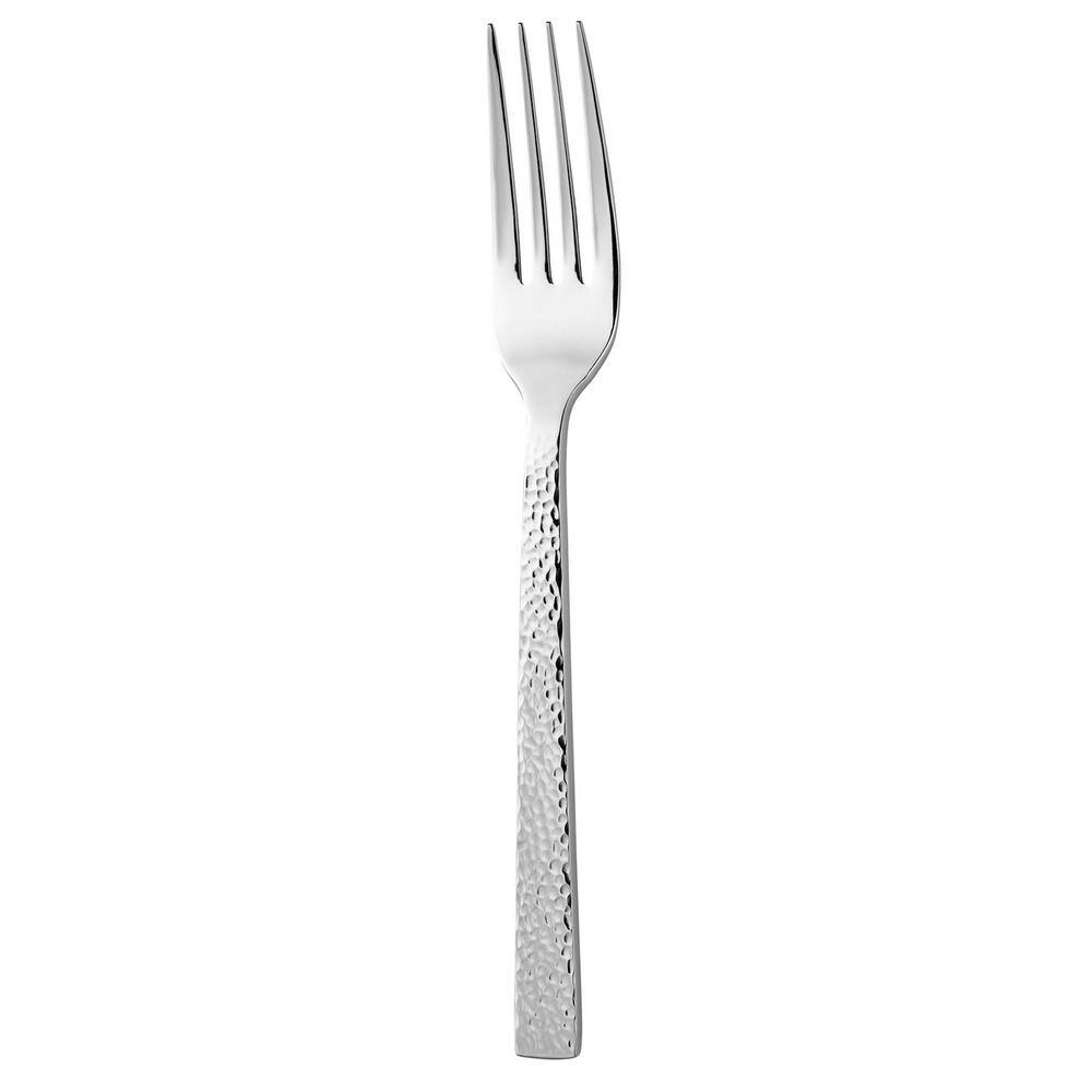 Oneida Chef's Table Hammered 180 Stainless Steel Dinner Forks (Set of 12) B327FDNF