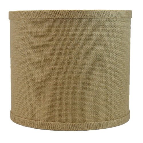 Urbanest Classic 8'' Burlap Drum Lamp Shade