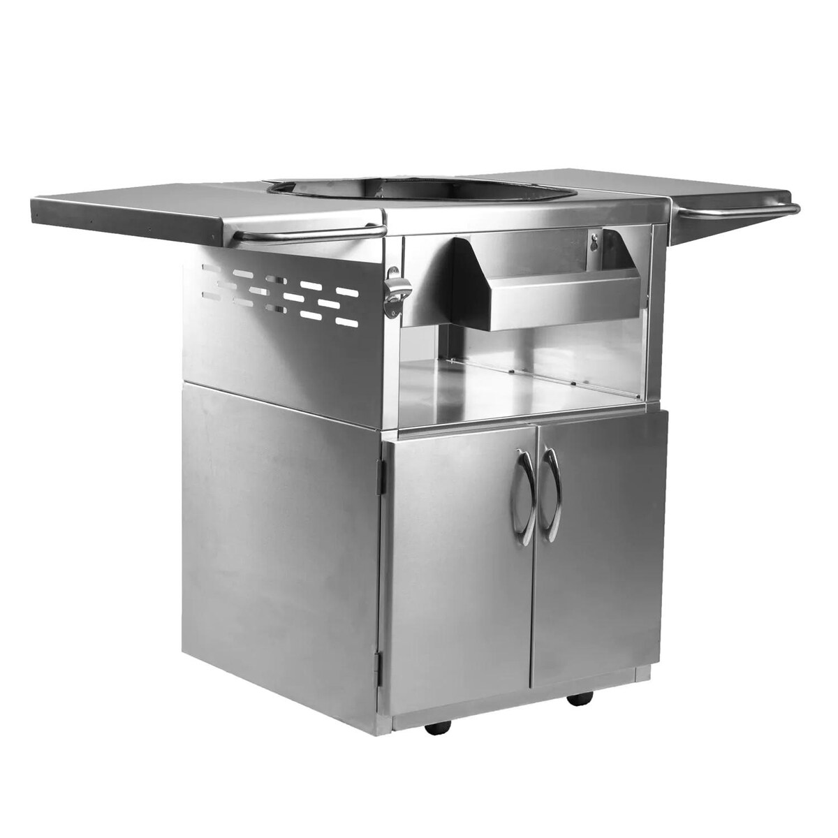 Signature Stainless Steel Grill Cart For 18-Inch Kamado Grill