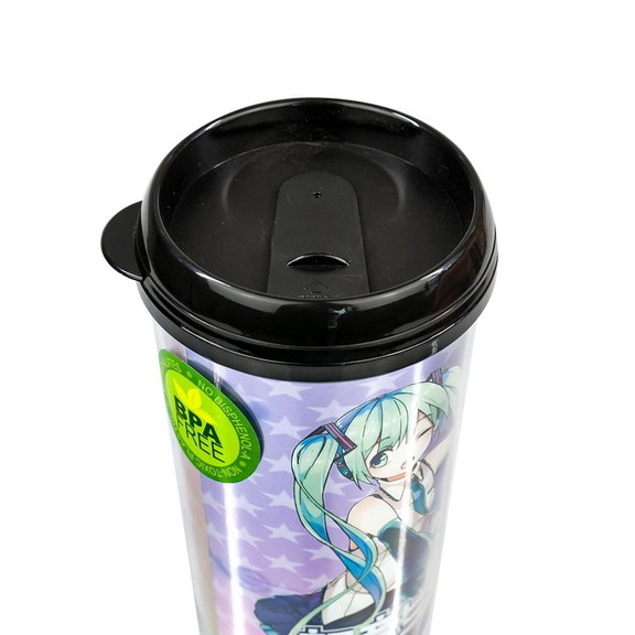 Just Funky Crypton Voice Hatsune Miku 16oz Travel ...