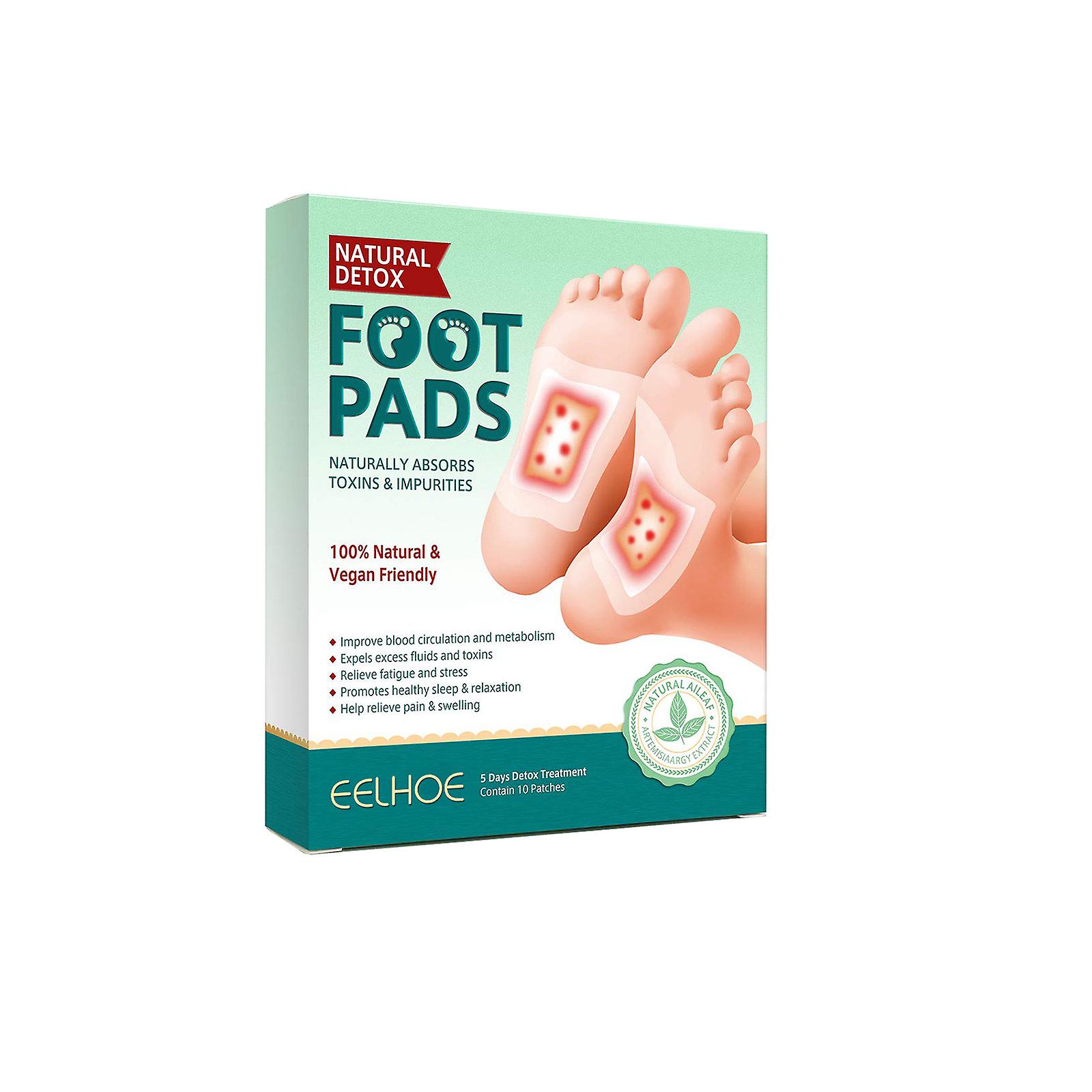 Foot Patch: Helps Sleep Relax Drive Away Cold Dampness Detoxification Cleanse The Body Relieve Stress And Cleanse The Body