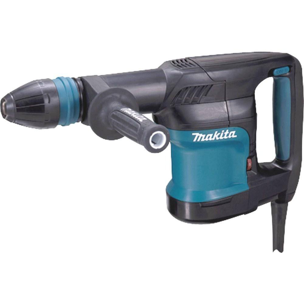 Makita 10 Amp Corded SDS-MAX 11 lbs. Variable Speed Demolition Hammer with Soft Start Side Handle and Hard Case HM0870C