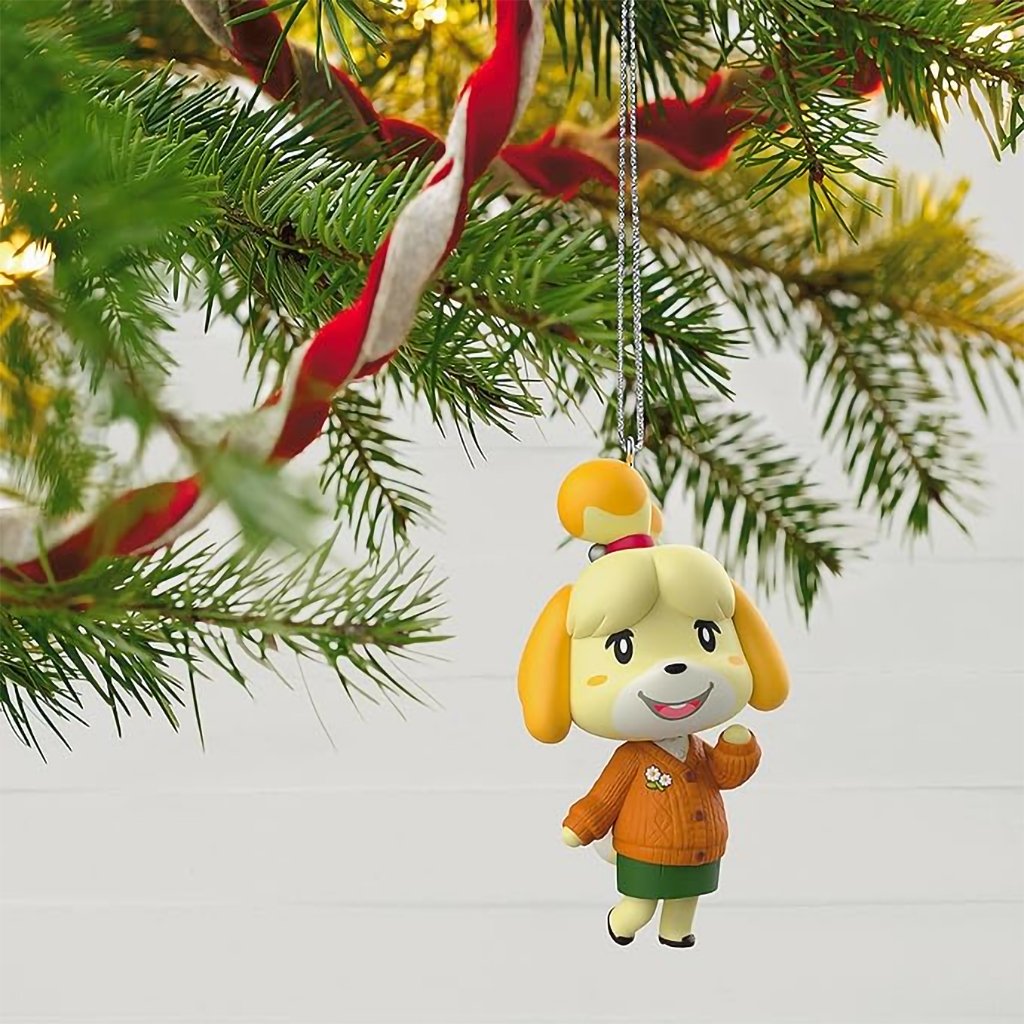 Hallmark  2023 Keepsake Ornament Nintendo Animal Crossing Ornament, Isabelle,