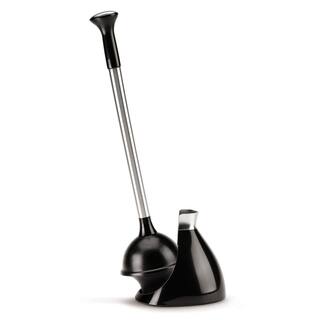 simplehuman Toilet Plunger in Black BT1086