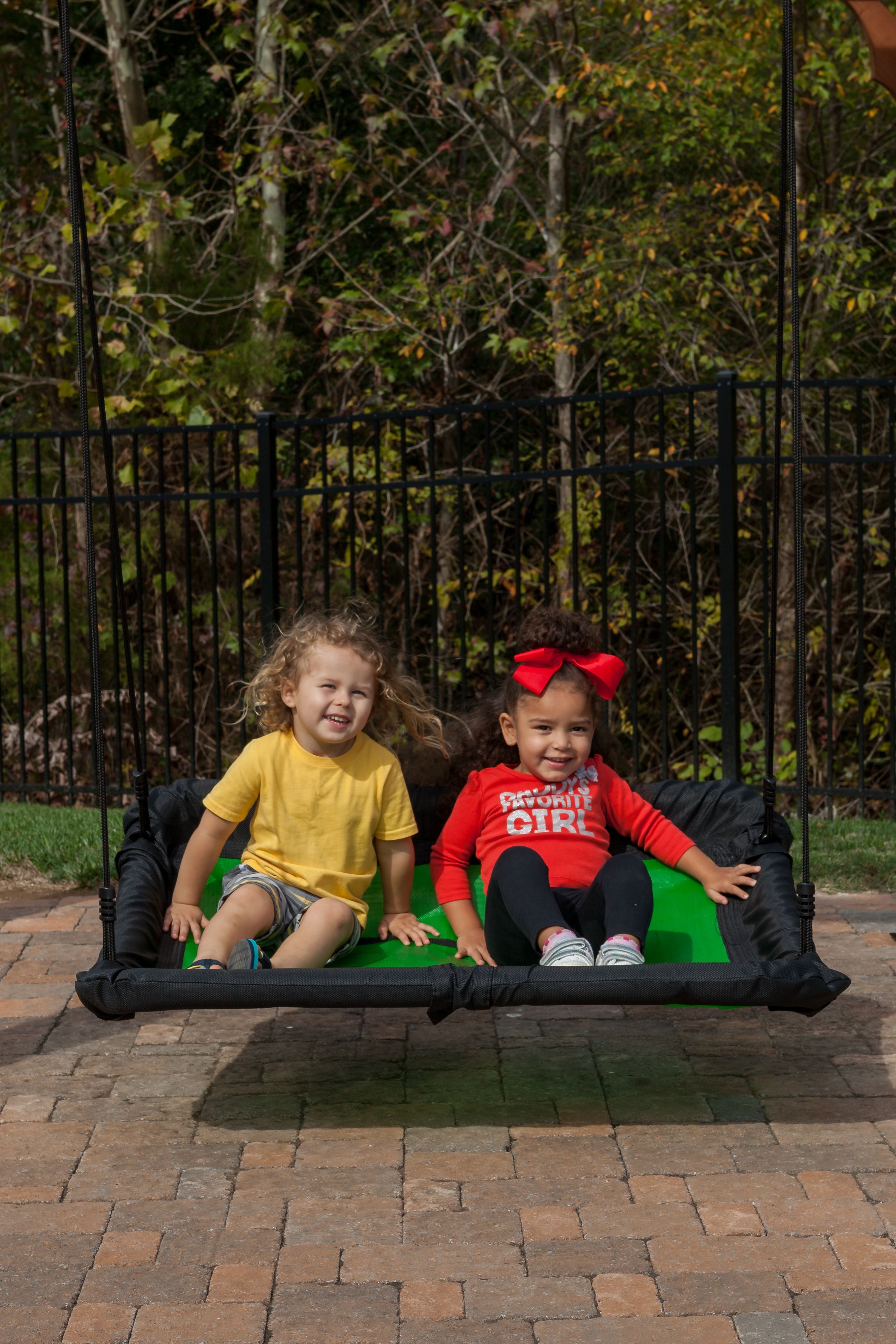 Kids Platform Swing- Green