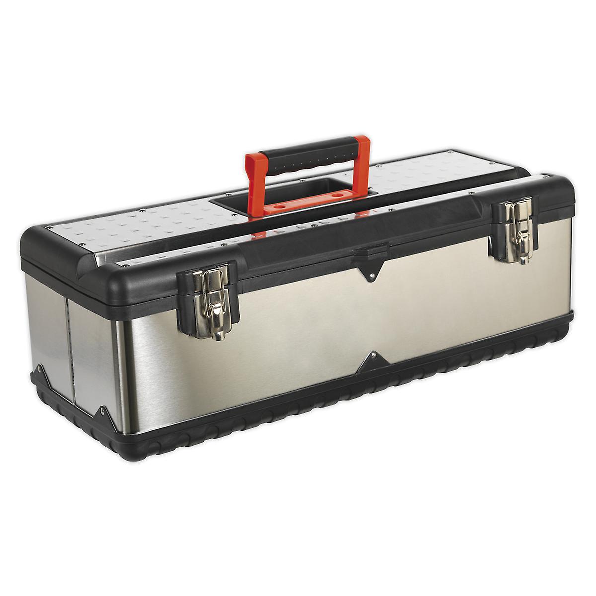 Sealey Ap660S Stainless Steel Toolbox 660Mm With Tote Tray