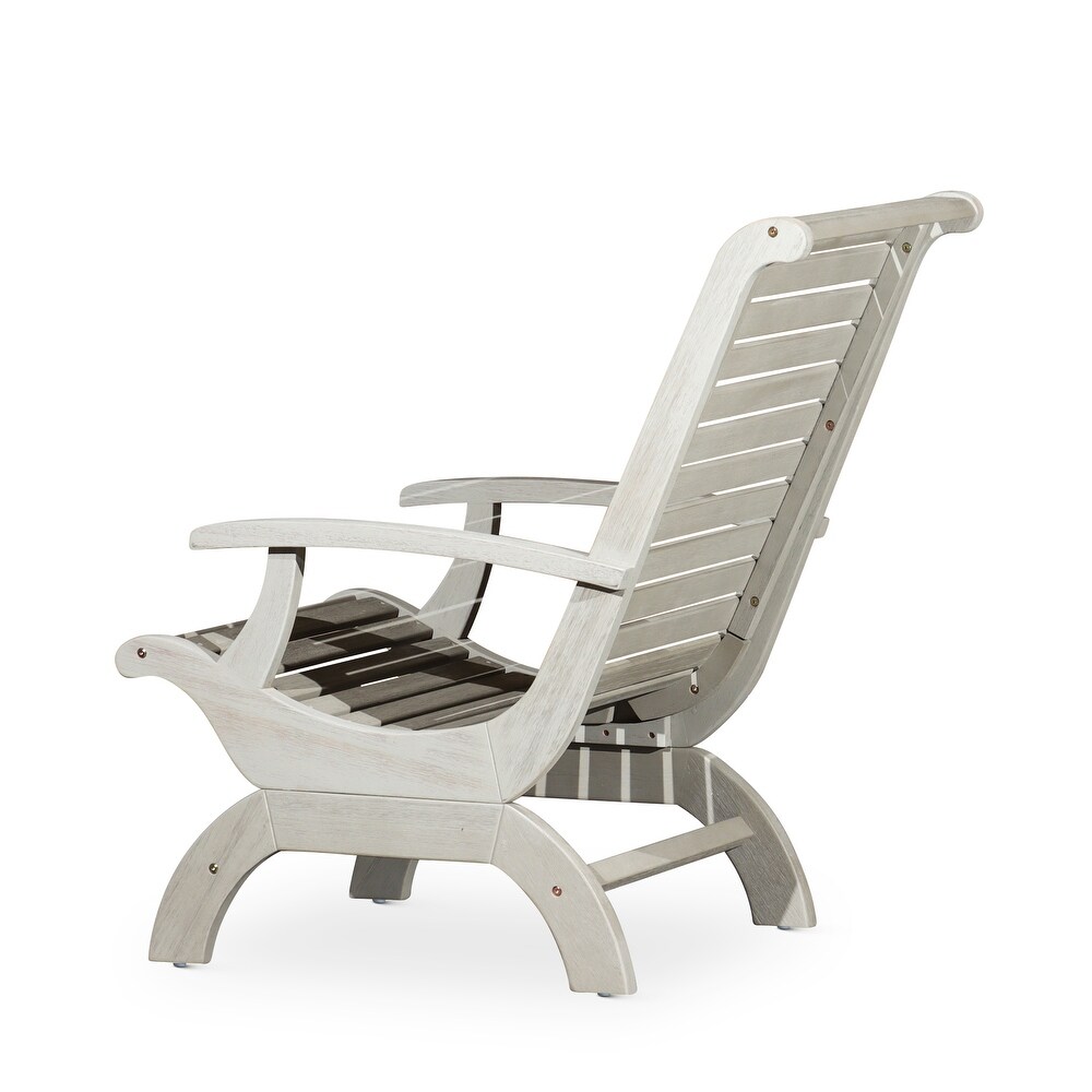 DTY Outdoor Living Aspen Eucalyptus Plantation Chair