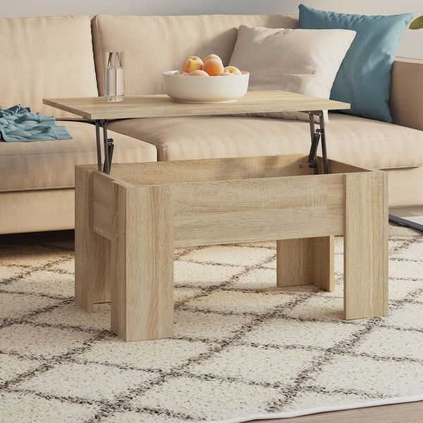 vidaXL Coffee Table Engineered Wood Accent Side Sofa Tea Table Multi Colors - 31.1