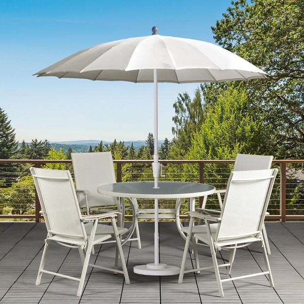 Aoodor Folding Patio Chairs Set Of 4 Ideal For Patio And Outdoor Use