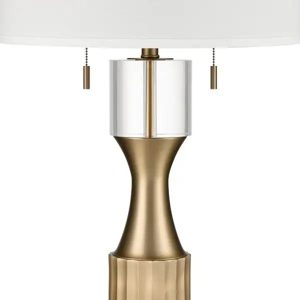 Maidenvale 33'' High 2-Light Table Lamp - Brass