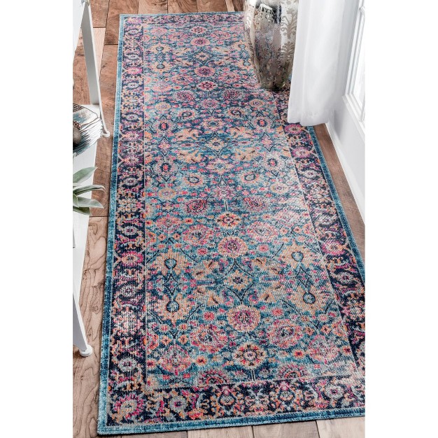 Nuloom Vintage Floral Isela Area Rug