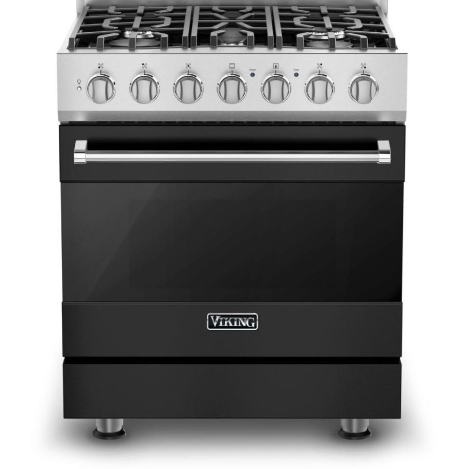 Viking 30-inch Freestanding Gas Range with ProFlow Convection Baffle RVGR3302-5BCS