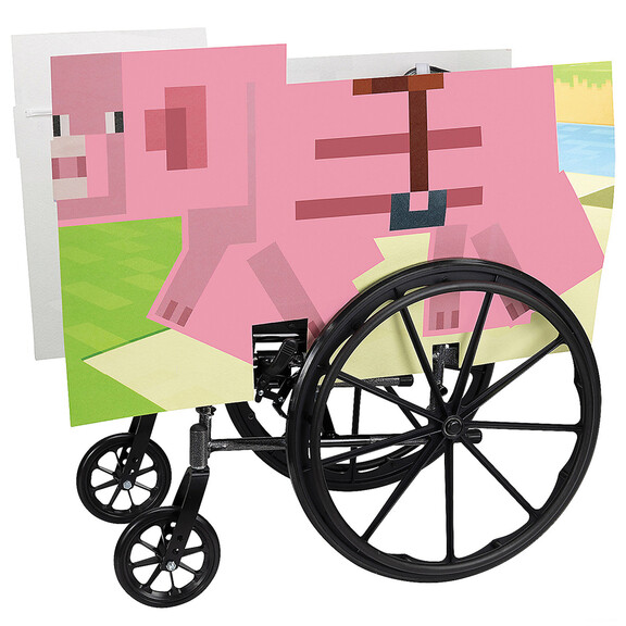 Disguise DG120739 Minecraft Pig Adaptive Wheelchai...