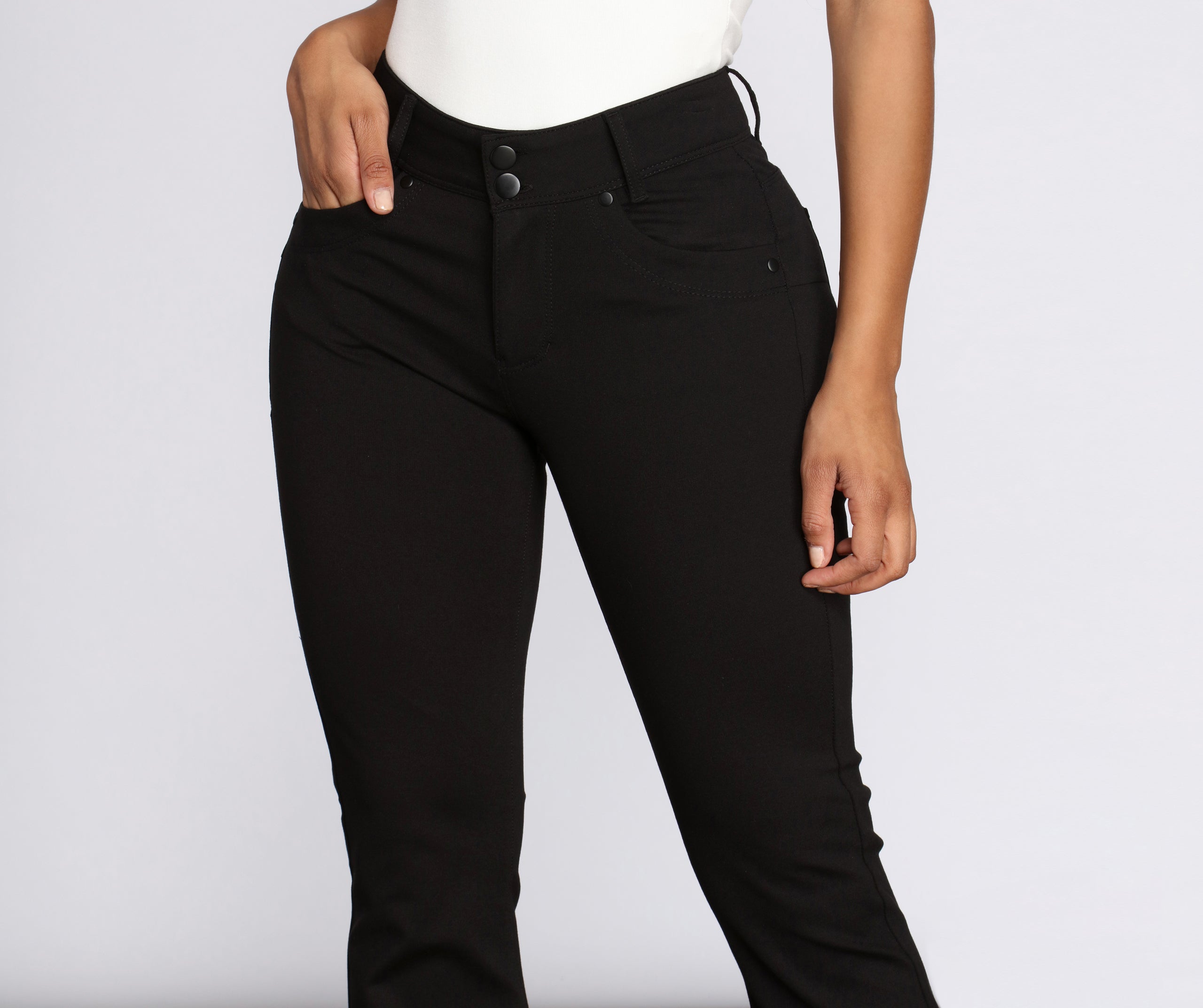 Flared and Fab Ponte Pants