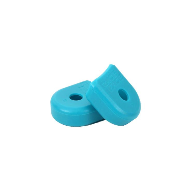 Race Face Alloy Crank Pedal Boots - Turquoise