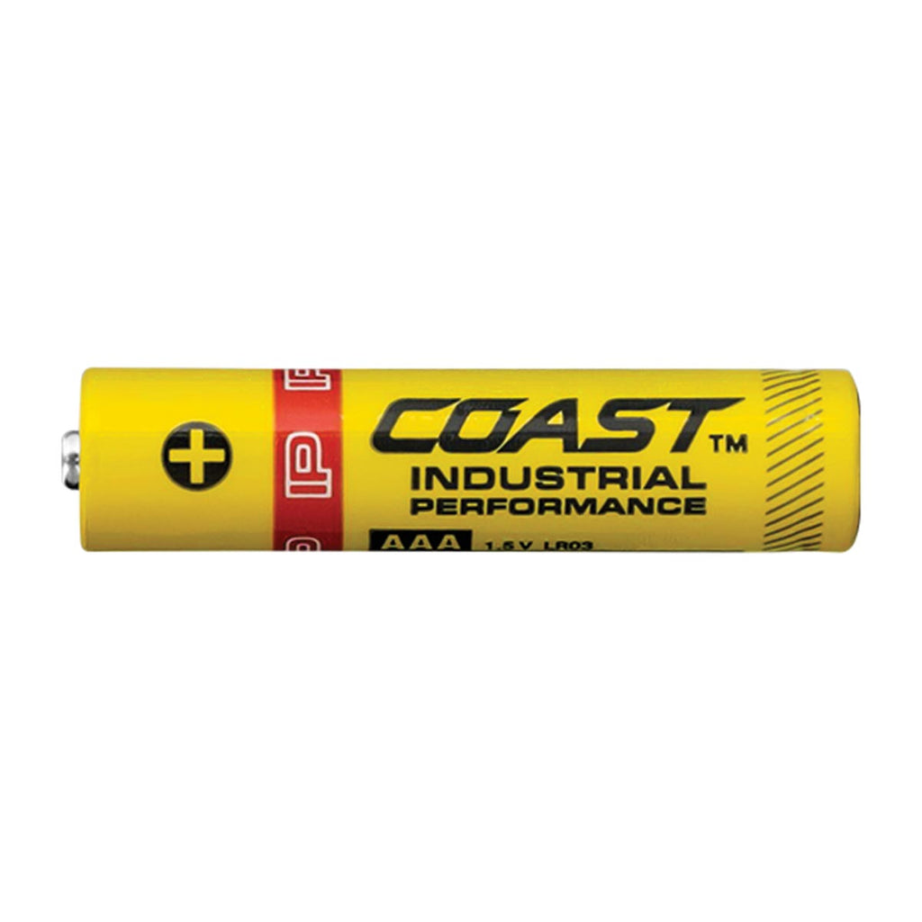 Coast Industrial Performance Alkaline Batteries， No Lead/Mercury