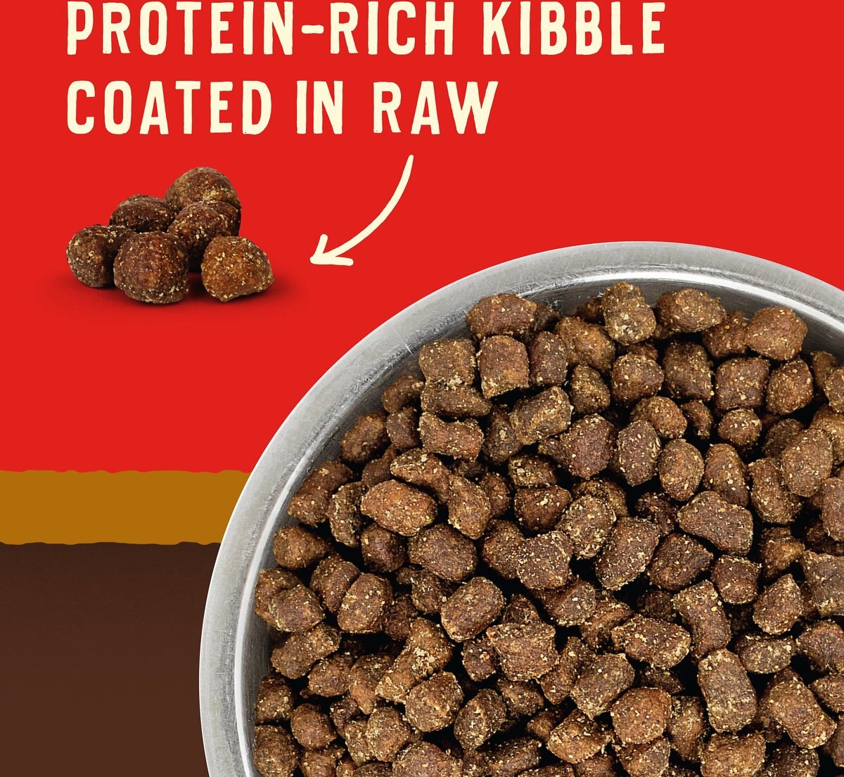 Stella and Chewy's Wild Red Raw Coated Kibble Grain-Free Prairie Recipe Dry Dog Food