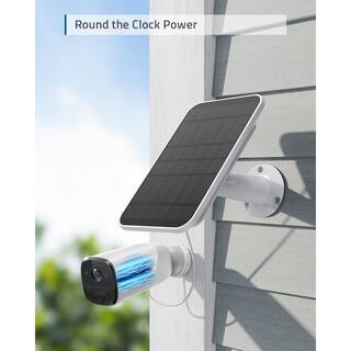 eufy Security Solar Panel for Security Wire-Free Cameras in White T8700021