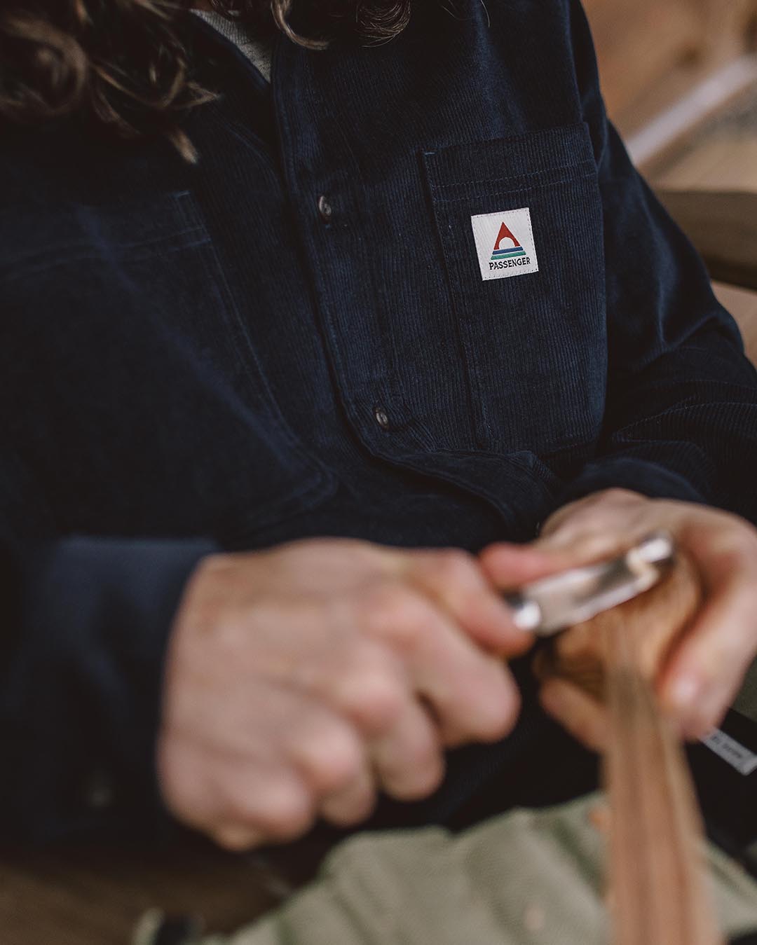 Backcountry Cord Shirt - Deep Navy