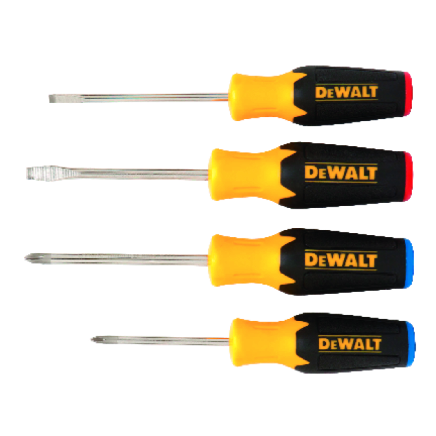 DW Phillips/Slotted Screwdriver Set 4 pc