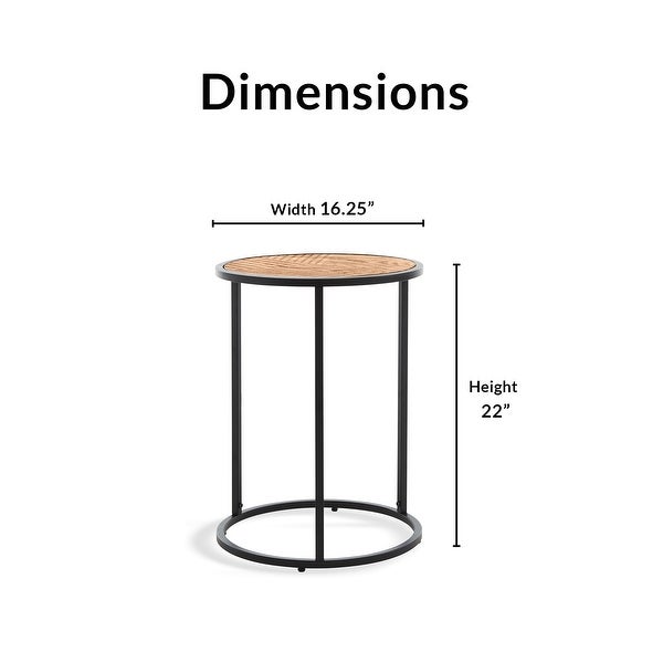 ClickDecor Wilson Round Side Table