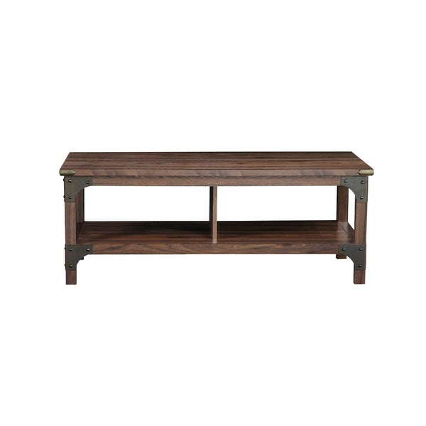 Saint Birch Hanson Walnut Coffee Table with 1-drawer