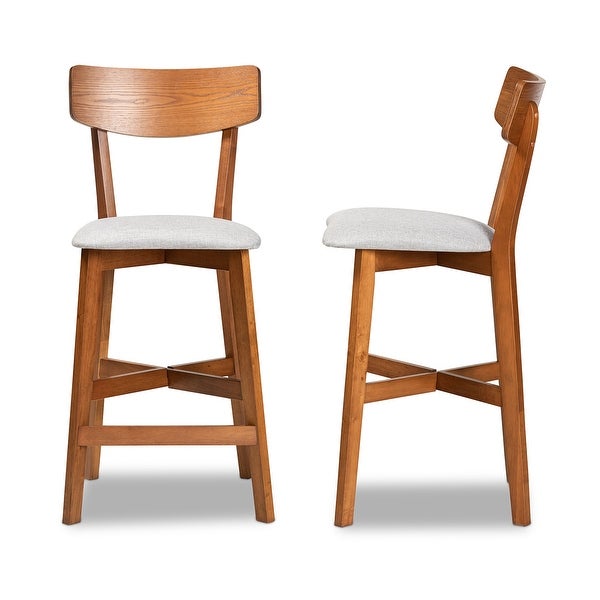 Cameron Modern and Contemporary Transitional 2-PC Counter Stool Set