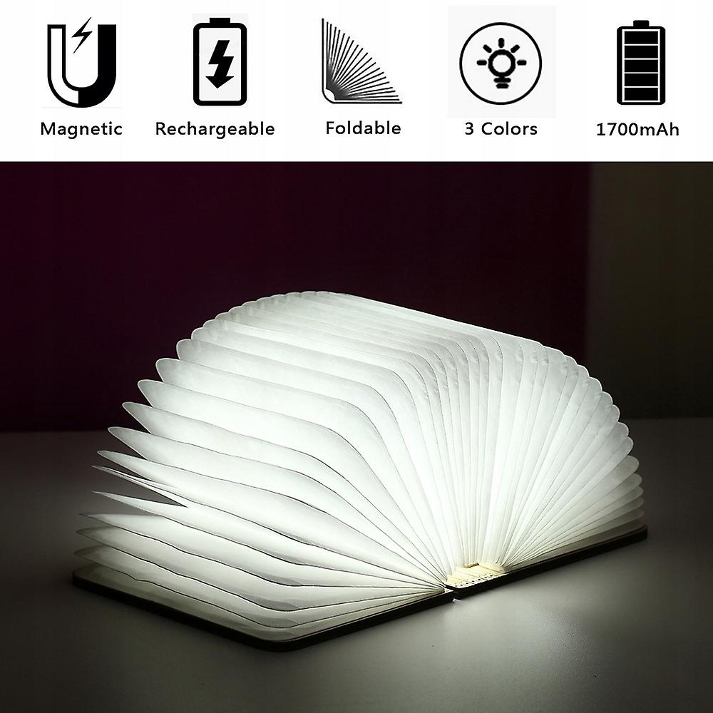 Desktop Lamp Usb Folding Book