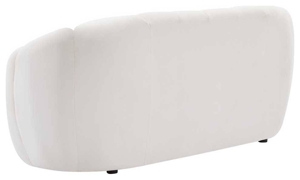 Elijah Velvet Upholstered Set   Contemporary   Loveseats   by Meridian Furniture  Houzz