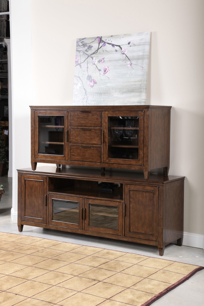 Emma Mason Signature Sandra Accord 58 Console in Maple   Transitional   Entertainment Centers And Tv Stands   by Emma Mason  Houzz