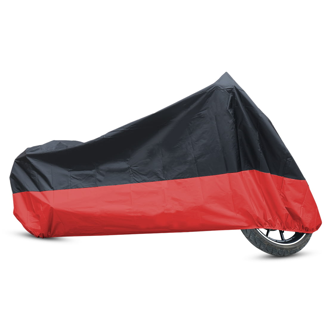 XXL 180T Rain Dust Bike Motorcycle Cover Outdoor UV Snow Water Proof Black Red For Harley Davidson