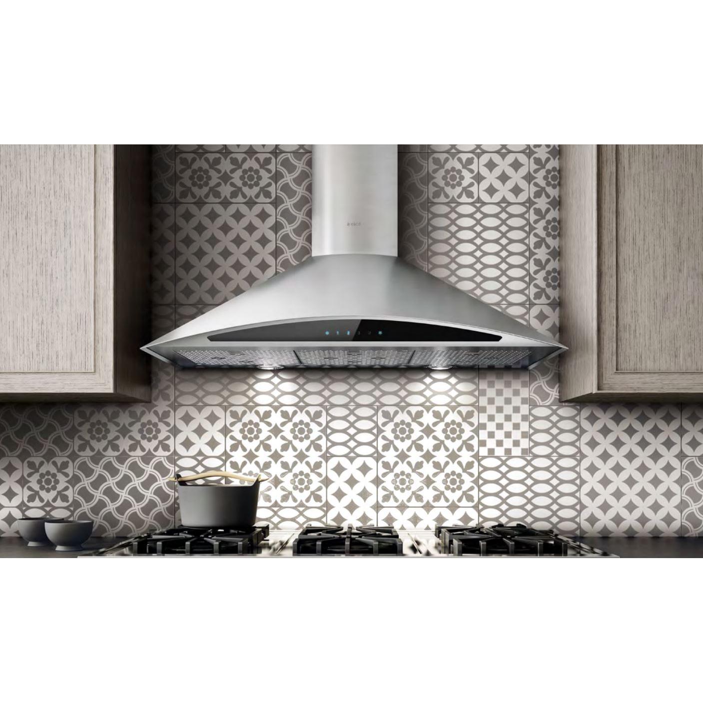 Elica 36-inch Foglia Wall Mount Range Hood EFG636S1