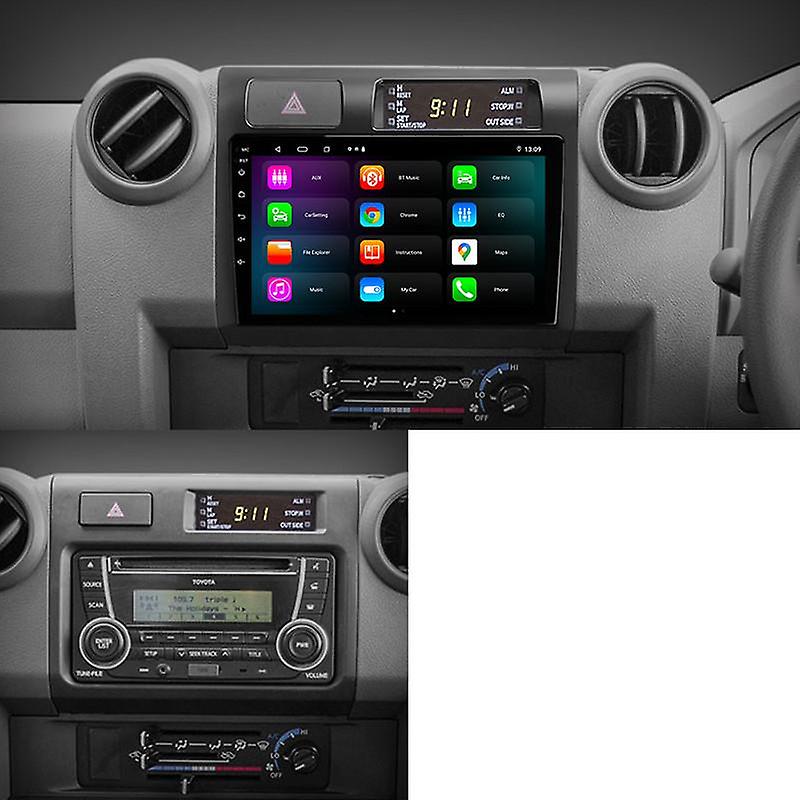 Android Smart Car Radio For Toyota Land Cruiser LC 70 Series 2007 - 2020 GPS Video Multimedia Stereo