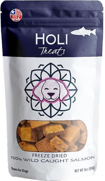 HOLI Wild Caught Salmon Grain-Free Freeze-Dried Dog Treats